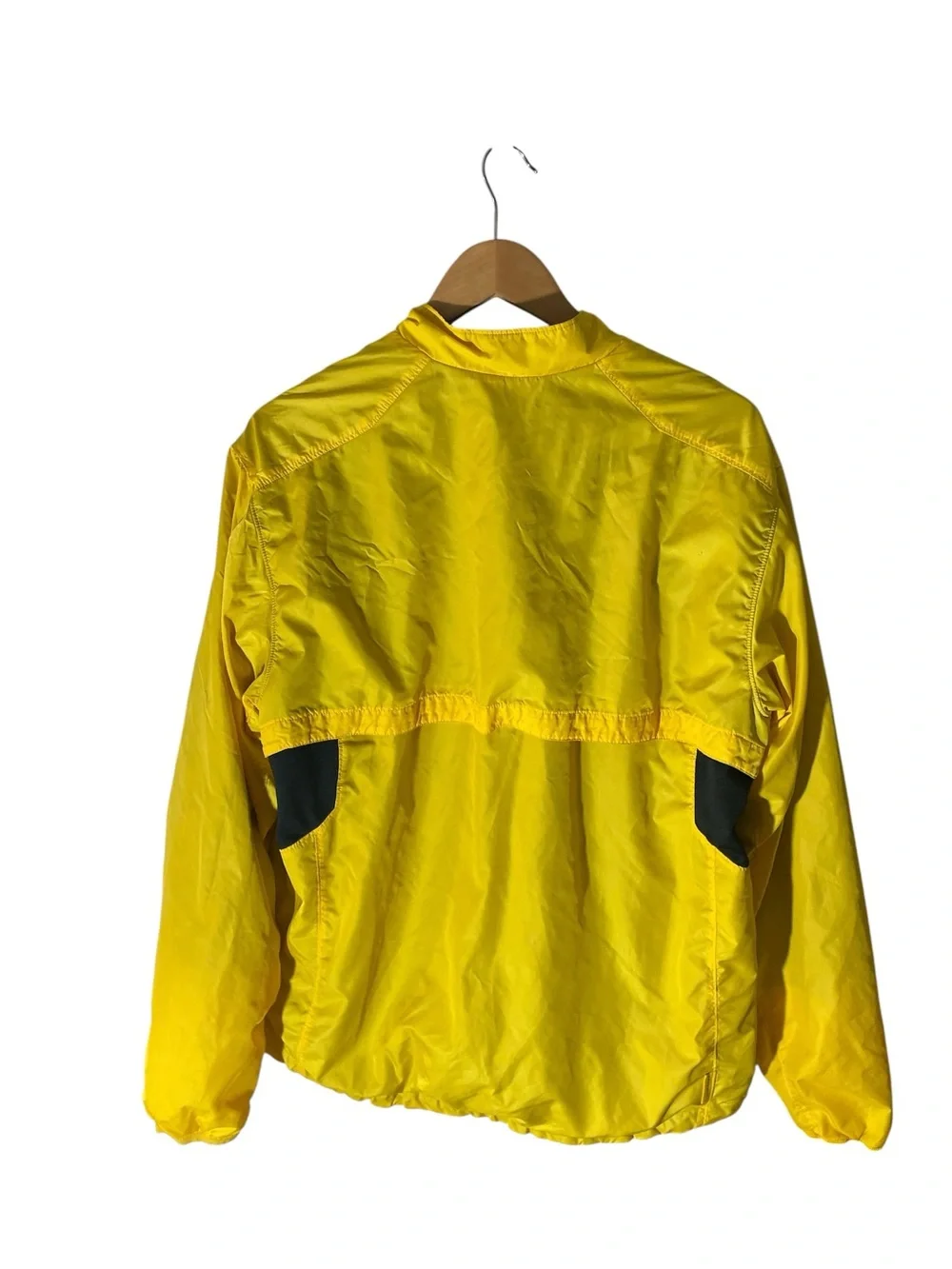 X4- Large Nike Yellow and Black Half-Zip Pullover Windbreaker